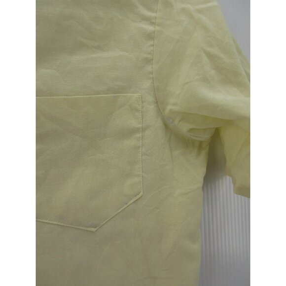 VINTAGE Sears Shirt 13.5 (XS) Student Perma Prest Ivy 60s Long Tail * - Picture 9 of 14